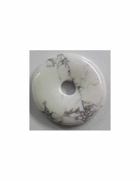 Howlite donuts 30 mm Howlite donuts 30 mm