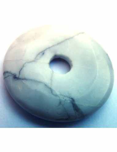 Howlite donuts 30 mm