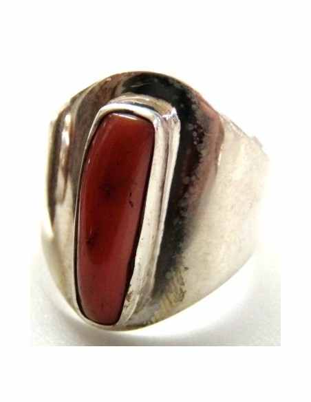 Corail rouge bague