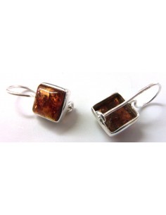 Ambre Boucles d'oreilles 2