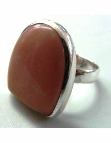 Bague Opale rose reglable Bague Opale rose reglable