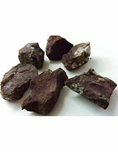 Purpurite mineral, purpurite brute