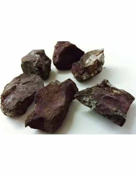 Purpurite mineral, purpurite brute