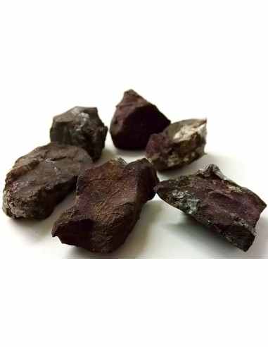 Purpurite mineral, purpurite brute