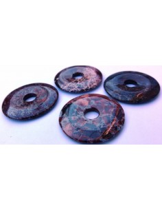Jaspe rouge donuts 40mm 2