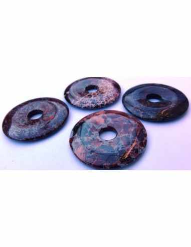 Jaspe rouge donuts 40mm