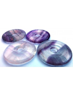 Fuorine donuts, fluorite PI chinois 40mm 2