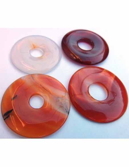 Donuts cornaline 40mm Donuts cornaline 40mm