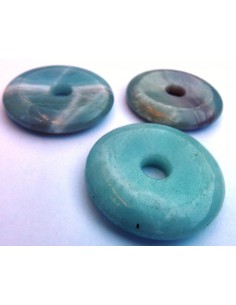 Donuts amazonite 40mm 2