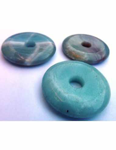 Donuts amazonite 40mm