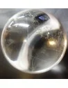 Sphere en quartz aux rutiles