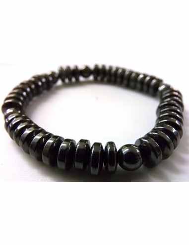 Bracelet hematite boutons