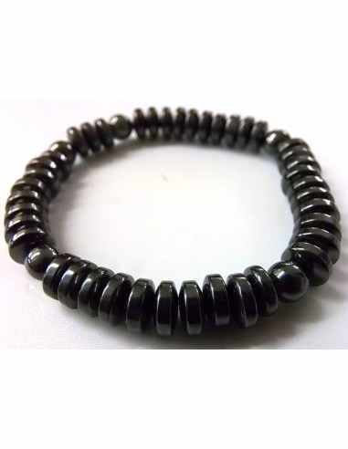 Bracelet hematite boutons
