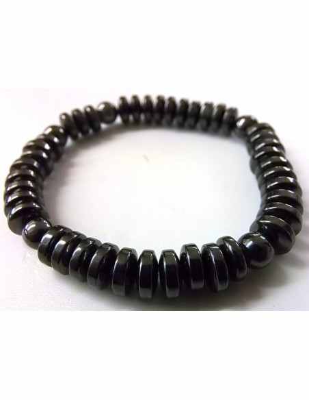 Bracelet hematite boutons