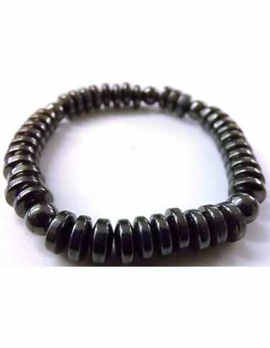 Bracelet hematite boutons