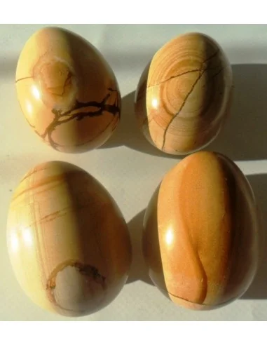 Jaspe jaune en oeuf 5cm