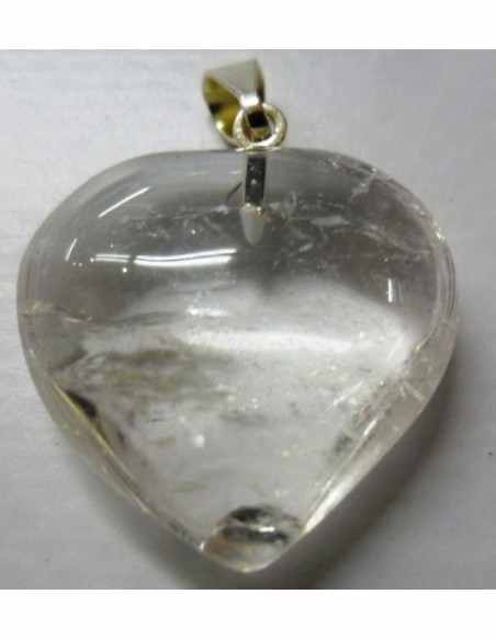 Pendentif en coeur de cristal Pendentif en coeur de cristal