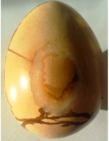 Jaspe jaune en oeuf 5cm
