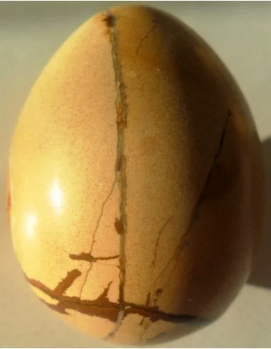 Jaspe jaune en oeuf 5cm
