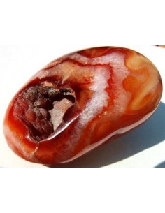 Agate de feu polis cristallisee 2