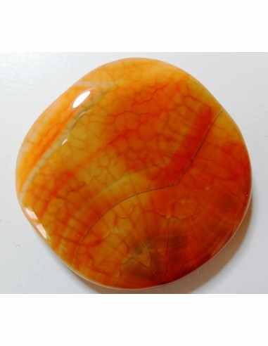 Agate de feu galet