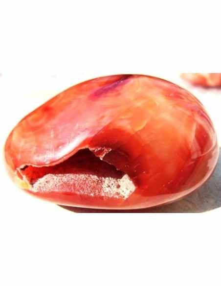 Agate eau polis cristallisee