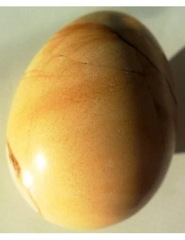 Jaspe jaune en oeuf 5cm