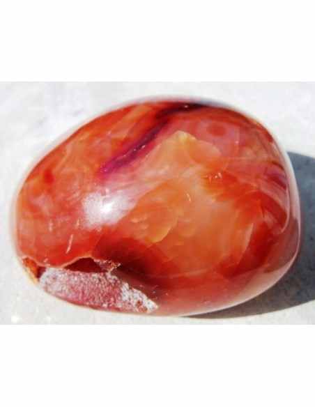 Agate eau polis cristallisee