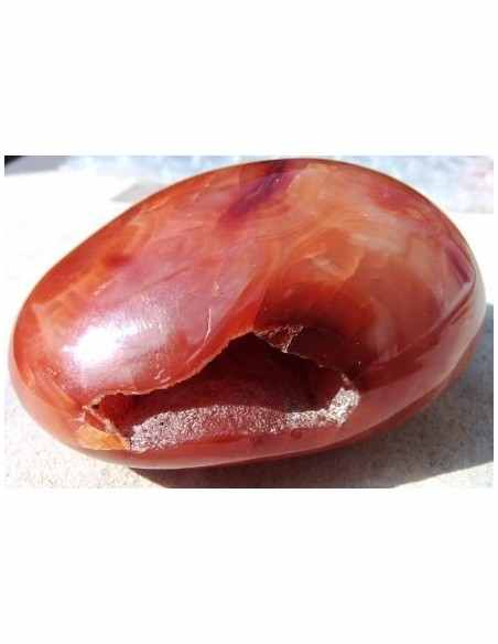 Agate eau polis cristallisee