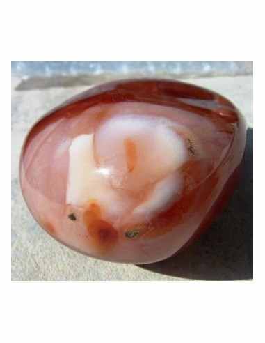 Agate eau polis cristallisee