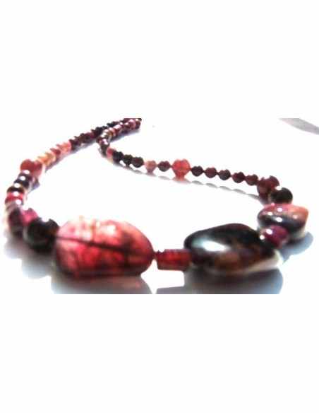 Collier rubelite magnifique