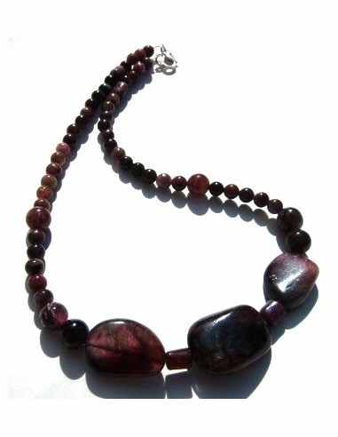 Collier rubelite magnifique