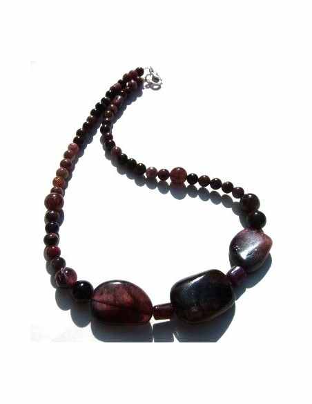 Collier rubelite magnifique