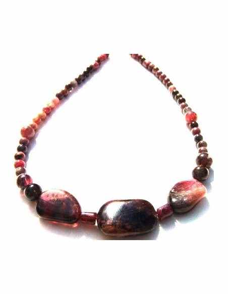 Collier rubelite magnifique