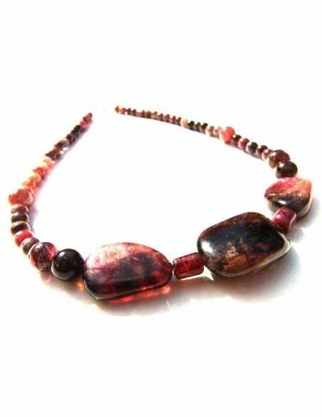 Collier rubelite magnifique