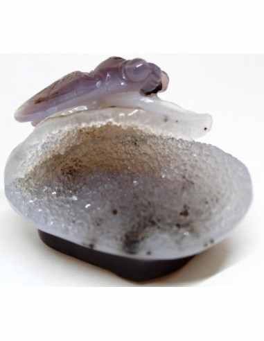 Cigale en agate
