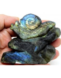 Scargot en labradorite 2