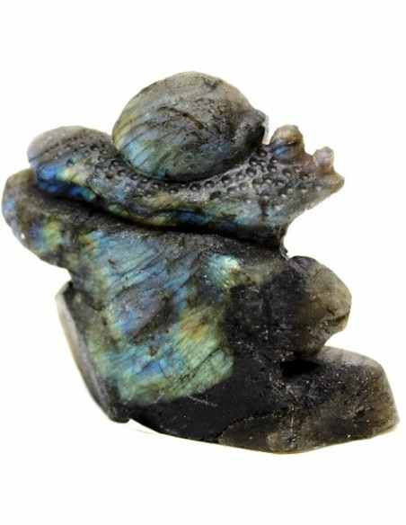 Scargot en labradorite