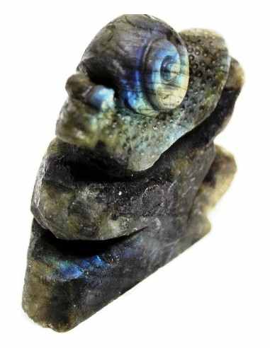 Scargot en labradorite