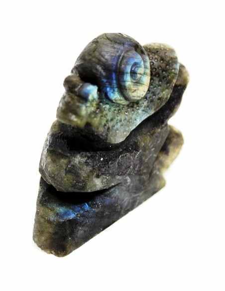 Scargot en labradorite
