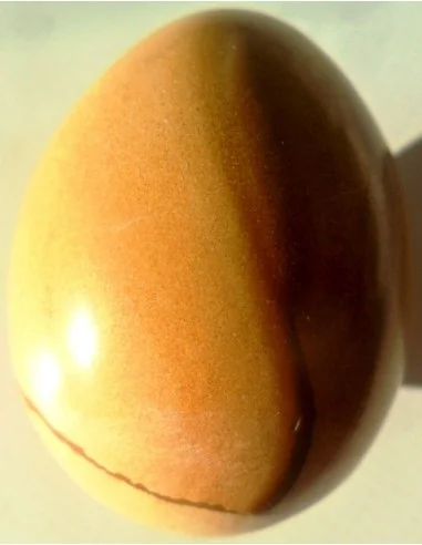 Jaspe jaune en oeuf 5cm