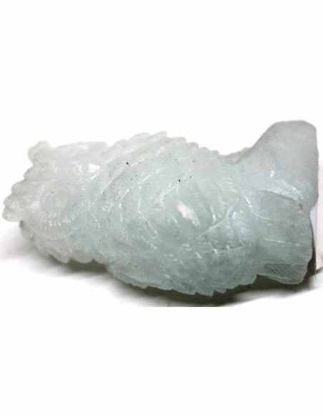 Hibou en fluorine rose Hibou en fluorine rose