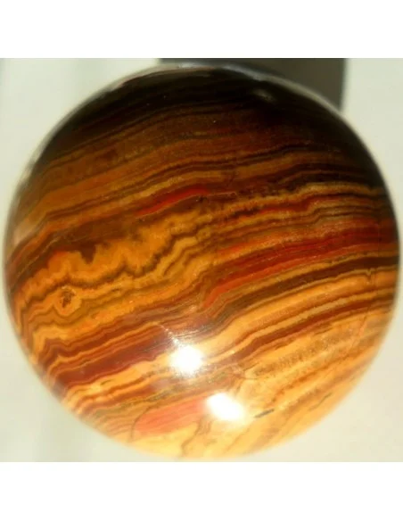 Sphere en jape polychrome