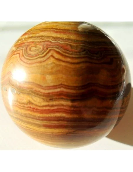 Sphere en jape polychrome