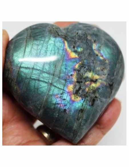 Coeur pierre labradorite Coeur pierre labradorite