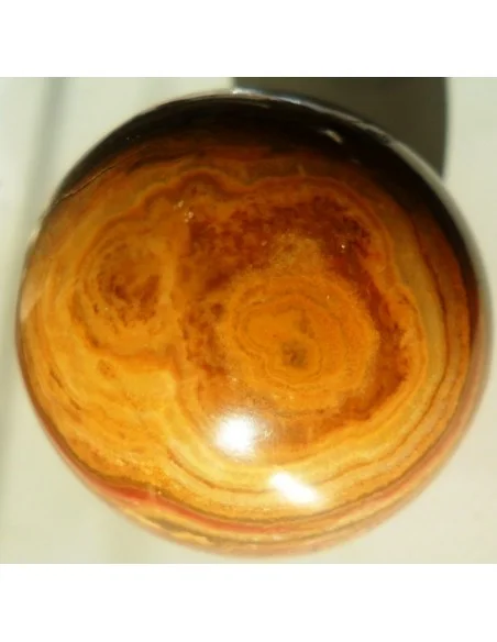 Sphere en jape polychrome