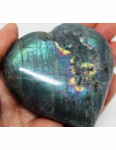 Coeur pierre labradorite
