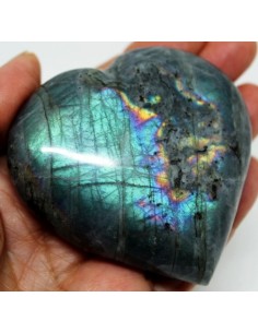 Coeur pierre labradorite
