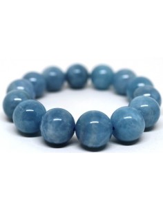 Aigue marine 15mm bracelet 2