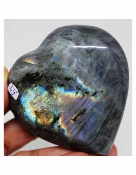 Coeur pierre labradorite 65mm Coeur pierre labradorite 65mm